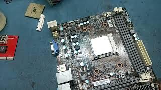 how to repair damage processor shoket ecs a55f2_m3v:1.0 amd desktop motherboard