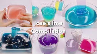 【ASMR】アイシースライムまとめ【音フェチ】Icee slime Compilation