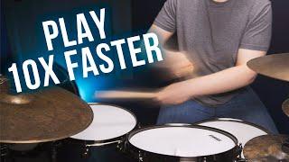 Can’t Go Fast Around The Drums? Try This