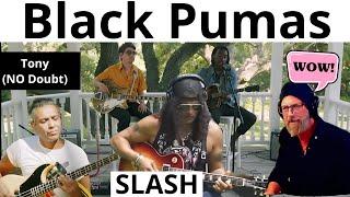 1st Listen- Black Pumas ft SLASH & many more "COLORS"- Pro Guitarist Reacts