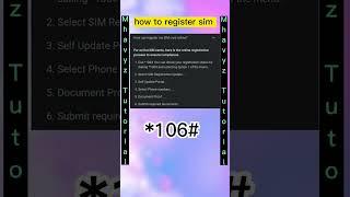 Register sim