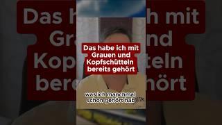 Was ich bereits mit Grauen und Kopfschütteln gehört habe ...