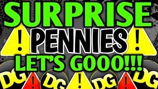 SURPRISE PENNIES! FOUND OVER 80! DOLLAR GENERAL PENNY LIST & PENNY SHOPPING!