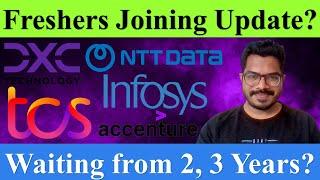 Reality of Onboarding in IT Companies TCS Infosys Wipro NTT DXC, No Joining from 3 Years #freshers