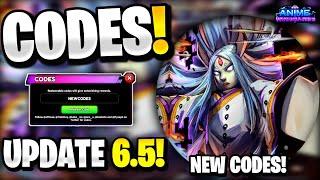 *NEW* All Working UPDATE 6.5 CODES FOR ANIME VANGUARDS! ROBLOX ANIME VANGUARDS CODES