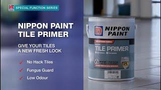 How to apply Nippon Paint Tile Primer – A Fresh New Look for Your Tiles