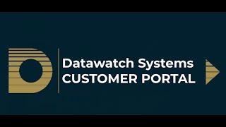 Datawatch Customer Portal Tutorial