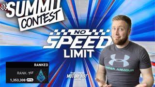 Motorfest -- No Speed Limit Summit! - 1.353.308 Punkte Platin Guide!