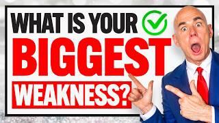 WHAT IS YOUR BIGGEST WEAKNESS? (How to ANSWER this DIFFICULT JOB INTERVIEW QUESTION!)