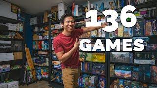 I Played EVERY Board Game in my Collection! Vlog!