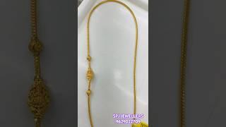 Laxmi Mugappu Thali Chai #916hallmark #design #diamond #new #thali #chain #gold #916 #like #viral