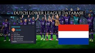 Dutch Lower League Database | Football Manager 2023