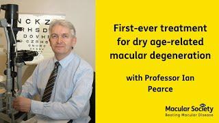 First-ever treatment for dry age-related macular degeneration