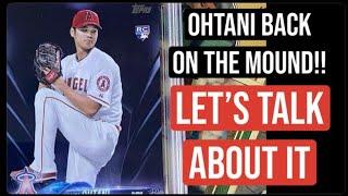 1 Inning of Ohtani on the Mound?!? What does that mean?!