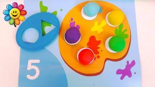 Shapes 🟩 and Colors  | Learning Videos for Kids