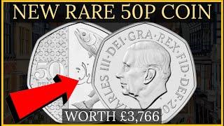 Rare Salmon Fish 50p Coin worth £3,766 – Do you have this animal 50 pence Coins ?