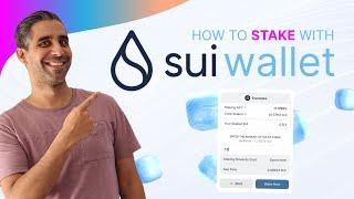 How to Stake SUI in your SUI Wallet | CryptoSetups Tutorial | 2023