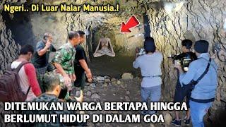 Di Luar Nalar.! Warga Menemukan Orang Bertapa Hingga Berlumut Masih Hidup Di Dalam Goa Di Jatim