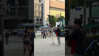 길 가던 외국인을 멈추게하는 이 노래! #이음컴퍼니 #종로어디나스테이지 #버스킹공연 #공연팀섭외