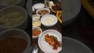 제철 음식은 먹어 줘야지요 냉삼에는 한재 미나리 ^^#냉동삼겹살 #한재미나리