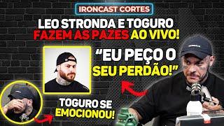 FIM DA TRETA? TOGURO CAI NO CHORO E PEDE DESCULPAS PARA LEO STRONDA AO VIVO – IRONCAST CORTES