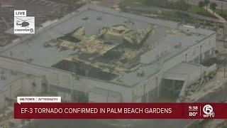 Chopper 5 gets aerial view of tornado damage in Avenir community of Palm Beach Gardens