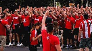 Bayern Fanmarsch in Madrid | Champions League Halbfinale Rückspiel | Mai 2024