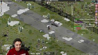 Ma première neige sur Project Zomboid!