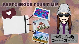 Sketchbook Tour Time!  What I loved and learned!