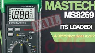 MASTECH MS8269 CHEAP-O Multimeter Review & Teardown!