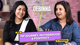 Farah Khan: IVF, Triplets, and Positivity | HINDI | The Debinna Bonnerjee Show |