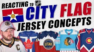 NHL City Flag Hockey Jersey Concepts!