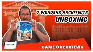 7 Wonders Architects - Unboxing with Asmodee UK!