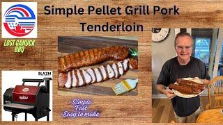 Easy Pellet Grill Smoked Pork Tenderloin