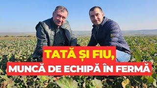 Liviu și Alexandru Acatincăi: tată și fiu, muncă de echipă în fermă