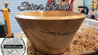 WoodTurning | How I Made | Silver Birch | Turning a Bowl