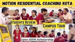 Motion Residential coaching for 6th-12th Students | Motion Dhruv Campus Tour | % Scholarship