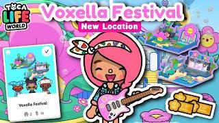 NEW LOCATION UPDATE!  || VOXVILLA FESTIVAL  || Toca Life World