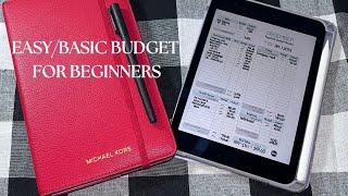 CREATE Your Budget With Me For Beginners!