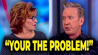 Tim Allen Calmly TRASHES Wokeness In Front of Joy Behar and 'The View' on LIVE TV