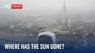 Grey Britain: Sun-starved Britons stuck with 'anticyclonic gloom'