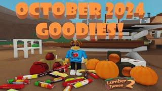 Roblox-LUMBER TYCOON 2 - October 2024 Goodies!