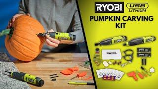 Pumpkin Carving Tools! | RYOBI USB Lithium Pumpkin Carving Kit