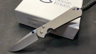 Chris Reeve Knives Small Sebenza 31 in Titanium / unboxing / quick review / comparison