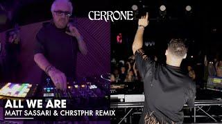 Cerrone - All We Are (Matt Sassari, CHRSTPHR Remix) [Official Visualiser]