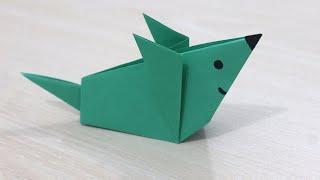 Cute Origami Mouse folding - Paper Mouse Easy for Beginners