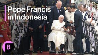 Pope Francis Arrives in Jakarta, Beings Asia-Pacific Tour