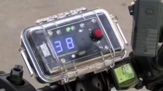 HPD Bike patrol radar device b roll | Houston Police Department