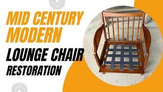 Mid-Century Lounge Chair Makeover That’ll Blow Your Mind