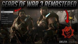 Gears Of War 3 REMASTERED LEAKED!?!?! (Delta Online GAMEPLAY)